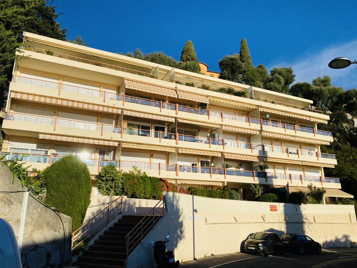 Le Vigia-Vue Mer-Terrasse-Climatisation-Parking 芒通 外观 照片